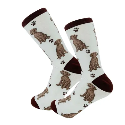 E&S Pets Weimaraner Novelty Crew Socks for only USD 11.99 | Hallmark