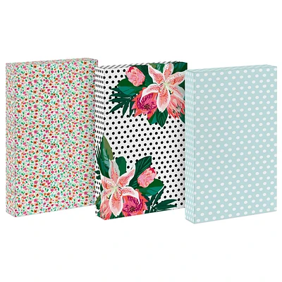 Floral and Polka Dots 3-Pack Medium Gift Boxes for only USD 6.99 | Hallmark