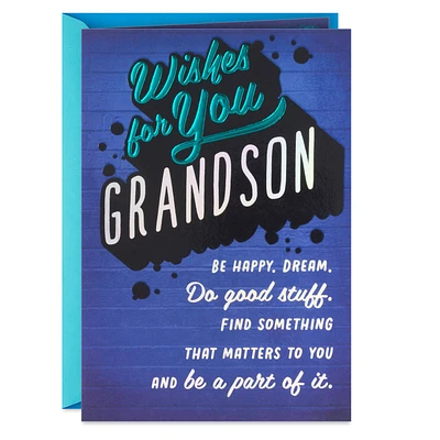 Never Forget How Loved You Are Birthday Card for Grandson for only USD 4.59 | Hallmark
