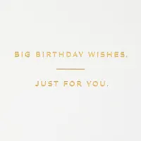 Big Wishes Just for You Birthday Card for only USD 5.99 | Hallmark