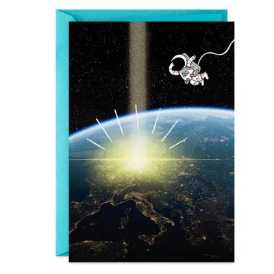 Your Cake Is Visible From Space Funny Birthday Card for only USD 2.99 | Hallmark