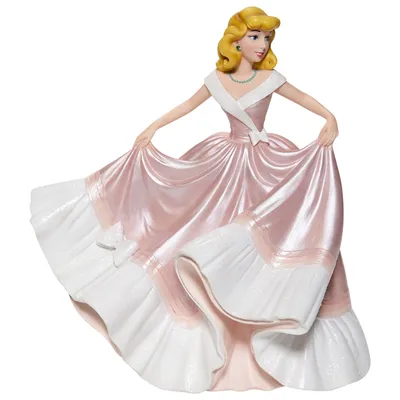 Disney Cinderella in Pink Dress Couture de Force Figurine, 7.75" for only USD 89.99 | Hallmark