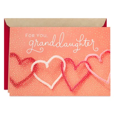 You're Loved Valentine's Day Card for Granddaughter for only USD 4.59 | Hallmark