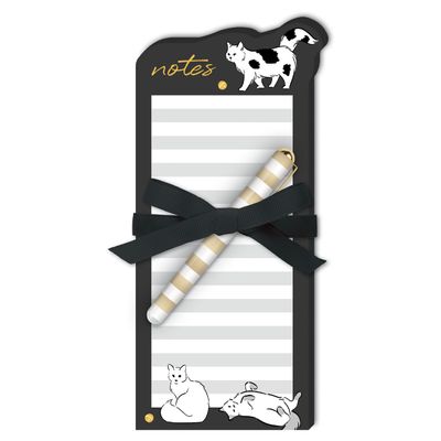 Cats Notepad With Pen