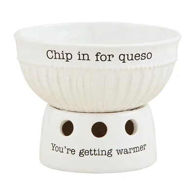 Mud Pie Queso Dip Cup and Warming Stand, Set of 2 for only USD 36.99 | Hallmark