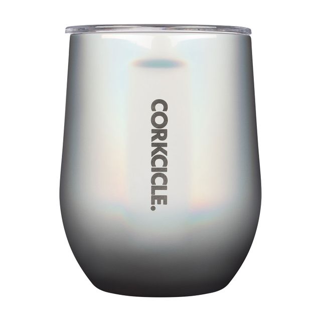 Corkcicle 12 oz Stemless-Rose Metallic