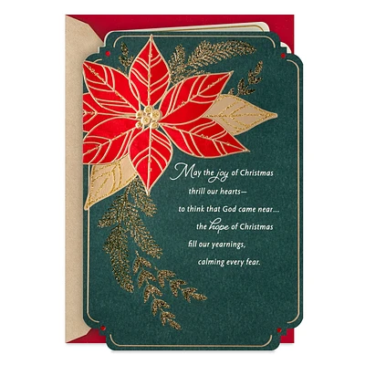 Joy, Hope and Peace Religious Christmas Card for only USD 5.99 | Hallmark