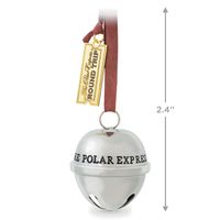 The Polar Express™ Santa's Sleigh Bell 2022 Metal Ornament