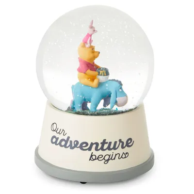 Disney Baby Winnie the Pooh Our Adventure Begins Musical Snow Globe for only USD 49.99 | Hallmark