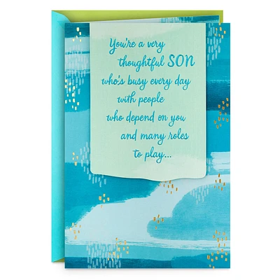 Love and Pride Father's Day Card for Son for only USD 5.99 | Hallmark