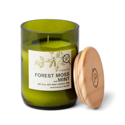Paddywax Eco Forest Moss and Mint Jar Candle, 8 oz.