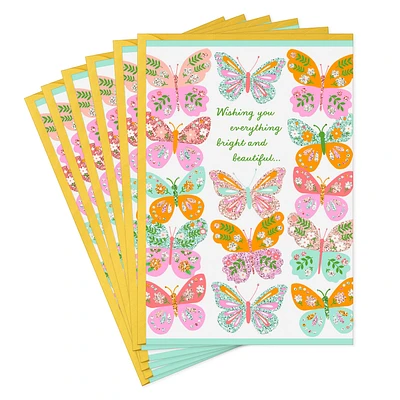 Floral Butterflies Easter Cards, Pack of 6 for only USD 5.99 | Hallmark