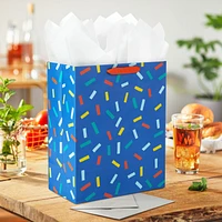 13" Confetti on Blue Large Gift Bag for only USD 4.49 | Hallmark
