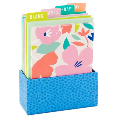 Assorted Note Cards in Vertical Caddy, Set of 24 for only USD 12.99 | Hallmark