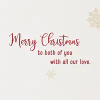 With Love Christmas Card for Daughter and Son-in-Law for only USD 4.59 | Hallmark