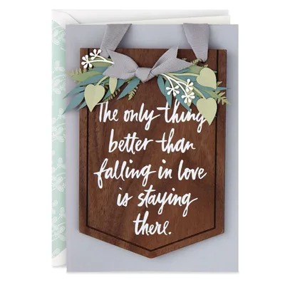 To Many More Years of Love Anniversary Card With Hangable Decoration for only USD 8.99 | Hallmark