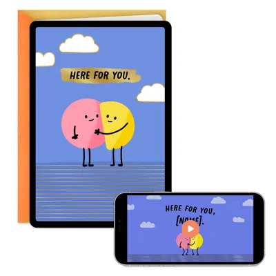 Here for You Video Greeting Encouragement Card for only USD 5.99 | Hallmark