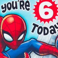 Marvel Spider-Man Amazing Hero Pop-Up 6th Birthday Card for only USD 4.59 | Hallmark