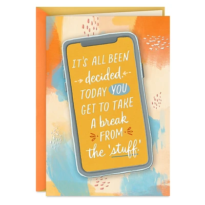 Take a Break Religious Encouragement Card for only USD 2.99 | Hallmark