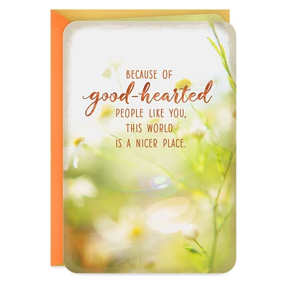 You Make the World a Nicer Place Card for only USD 2.99 | Hallmark