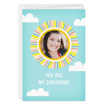Personalized Sunshine Face Photo Card for only USD 4.99 | Hallmark