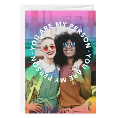 Personalized You Are My Person Photo Card for only USD 4.99 | Hallmark