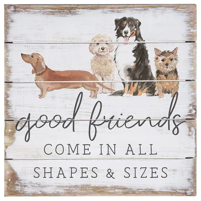 Simply Said Good Friend Come Petite Pallet Wood Sign, 8x8 for only USD 24.99 | Hallmark