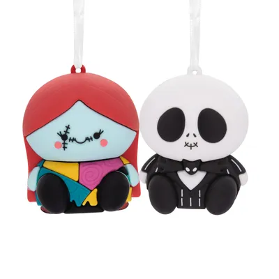 Better Together Disney Tim Burton's The Nightmare Before Christmas Jack and Sally Magnetic Hallmark Ornaments, Set of 2 for only USD 12.99 | Hallmark