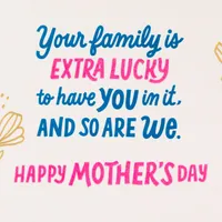 Extra Lucky to Have You Mother's Day Card for Daughter-in-Law for only USD 4.59 | Hallmark