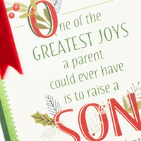 You Make Our Family Proud Christmas Card for Son for only USD 5.99 | Hallmark