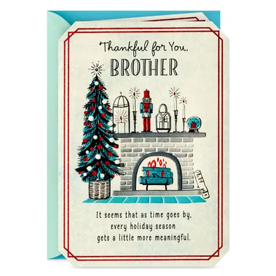 Thankful for You Christmas Card for Brother for only USD 5.59 | Hallmark