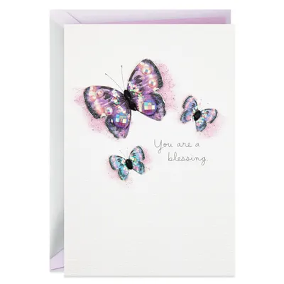 You Are a Blessing Beautiful Butterflies Birthday Card for only USD 7.99 | Hallmark