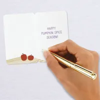 3.25" Mini Happy Pumpkin Spice Season Card for only USD 1.99 | Hallmark