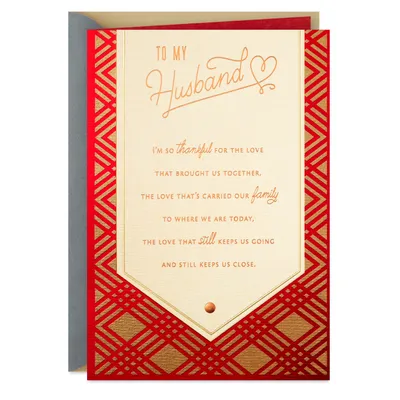 Thankful for Your Love Father's Day Card for Husband for only USD 5.99 | Hallmark