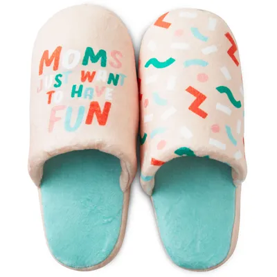 Moms Just Want To Have Fun Slippers With Sound for only USD 24.99 | Hallmark