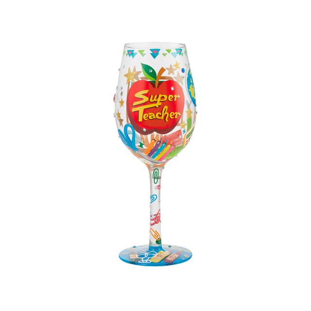Lolita® Bachelorette Super Bling Handpainted Wine Glass, 22 oz. - Wine  Glasses & Wine Tumblers - Hallmark