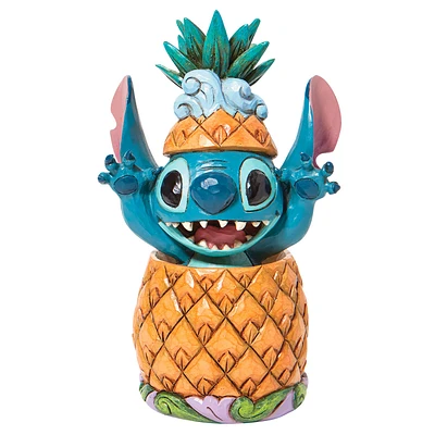 Jim Shore Disney Stitch in a Pineapple Figurine, 5.75" for only USD 49.99 | Hallmark