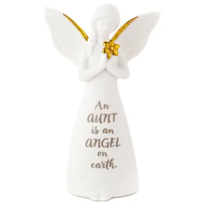 Angel on Earth Aunt Mini Angel Figurine, 3.75" for only USD 14.99 | Hallmark
