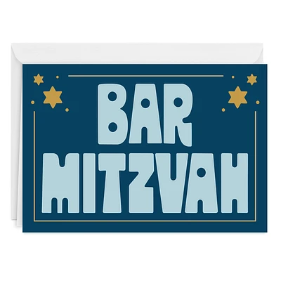 Bar Mitzvah Custom Congratulations Card for only USD 4.99 | Hallmark