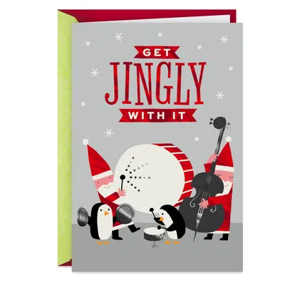 Get Jingly With It Christmas Card From Us for only USD 3.59 | Hallmark