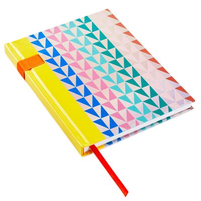 Geometric Triangles Hardback Notebook