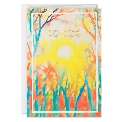 ArtLifting Peace in Mind and Spirit Encouragement Card for only USD 3.99 | Hallmark