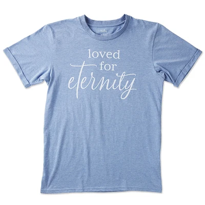 DaySpring Loved for Eternity Heather Slate T-Shirt for only USD 24.99 | Hallmark