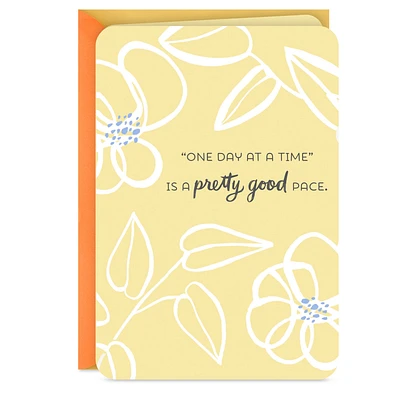 One Day at a Time Encouragement Card for only USD 2.99 | Hallmark