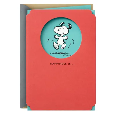 Peanuts® Snoopy Road to Recovery Happy Dance Get Well Card for only USD 4.99 | Hallmark