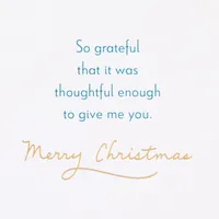 So Grateful for the Gift of You Christmas Card for only USD 5.99 | Hallmark