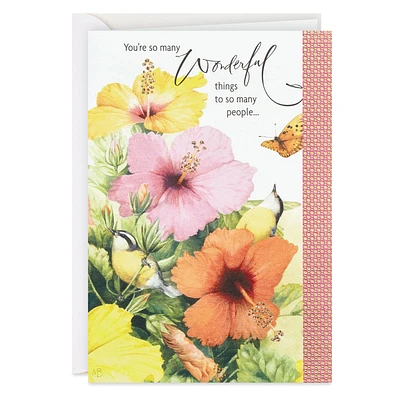 Marjolein Bastin You Are Wonderful Birthday Card for only USD 3.99 | Hallmark