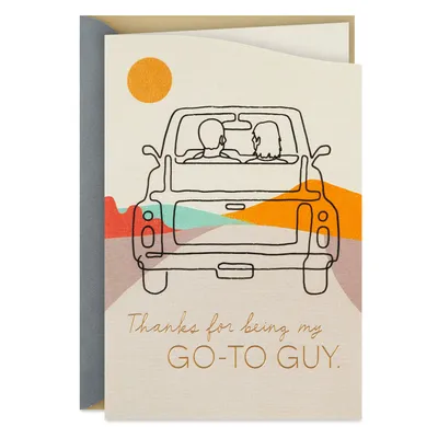 Thanks for Being My Go-To Guy Father's Day Card for only USD 4.99 | Hallmark