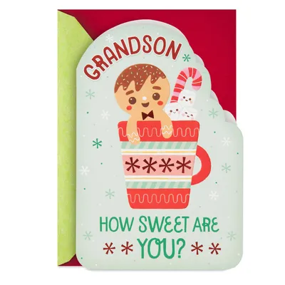 Sweeter Than Candy Canes Christmas Card for Grandson for only USD 3.59 | Hallmark