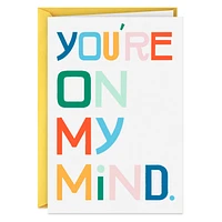 You're On My Mind Funny Thinking of You Card for only USD 3.99 | Hallmark